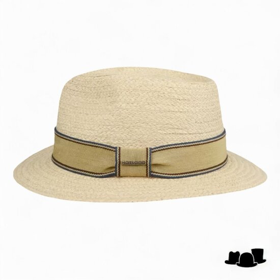 hatland fedora bartley duurzaam raffia naturel