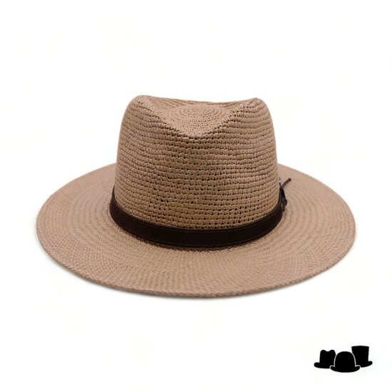 vintimilla outdoor fedora panama crochet stone