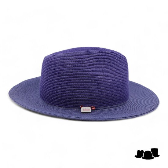 bedacht fedora emma two tone hennepmix donkerblauw