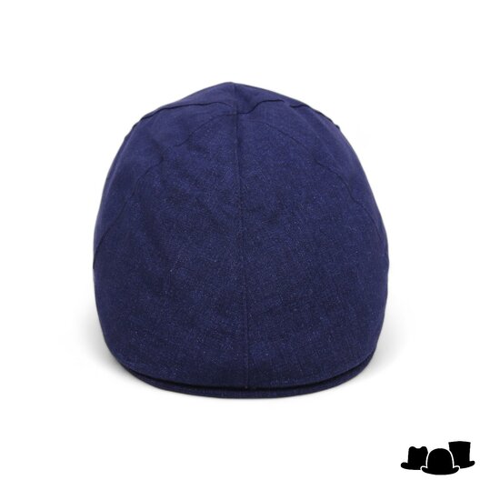 jos van dijck ivy pet six panel linnen navy 