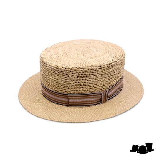 tesi panama crochet boater naturel