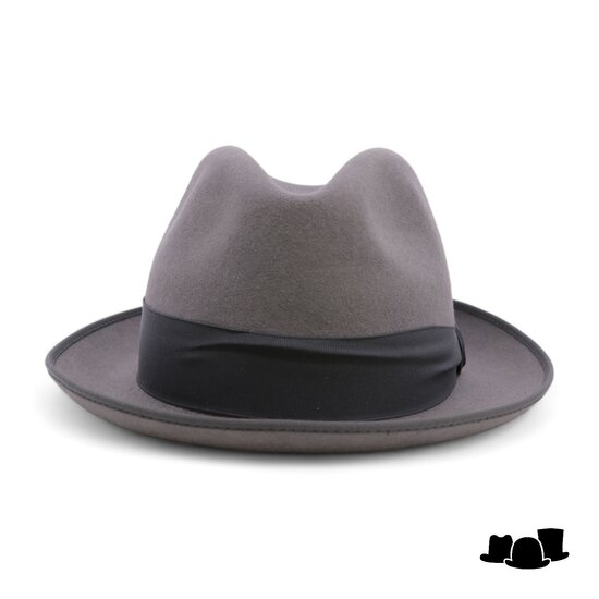 baldini fedora classico bies rand grijs