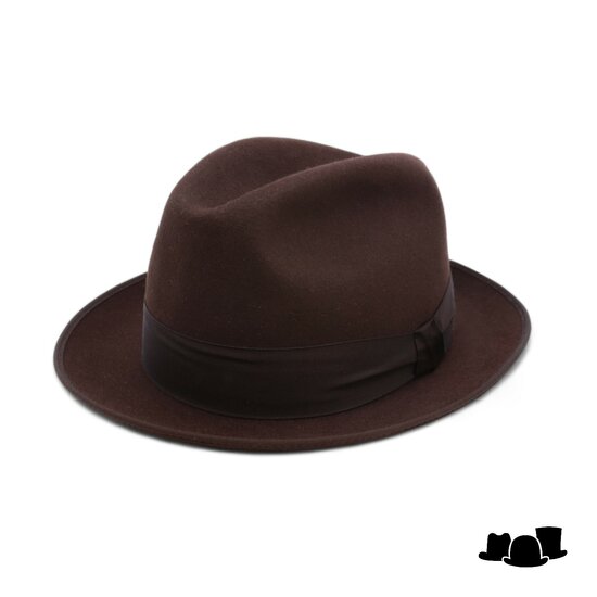 baldini fedora classico bies rand bruin