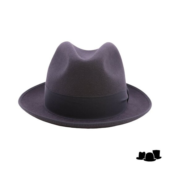 baldini fedora classico bies rand antraciet