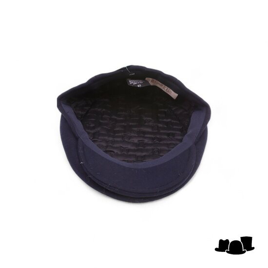 alfonso deste engelse pet wol met cashmere navy