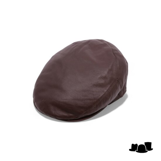 alfonso deste ivy flat cap deep bruin