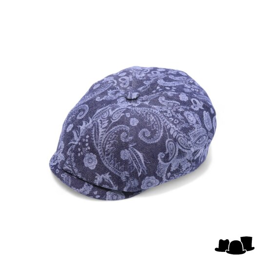 alfonso deste newsboy cap kyoto jeans paisley