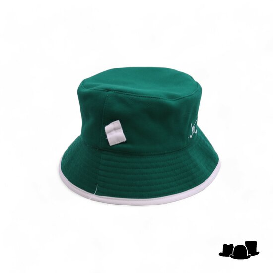 kangol golf reversible bucket green white