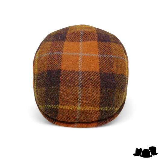 city sport ivy pet 92 harris tweed tartan oranje geel