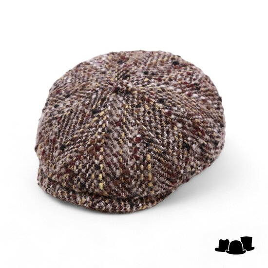 alfonso deste kyoto newsboy cap wolmix earthly colours