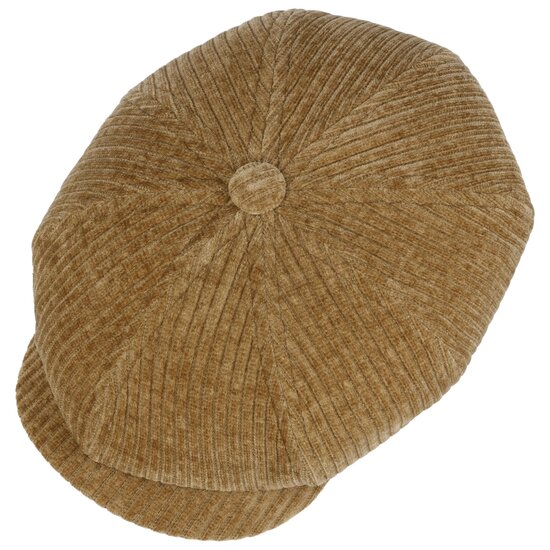 stetson hatteras newsboy cap corduroy jersey beige