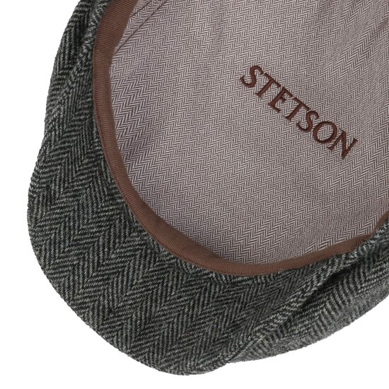 stetson driver virgin wool visgraat moss green