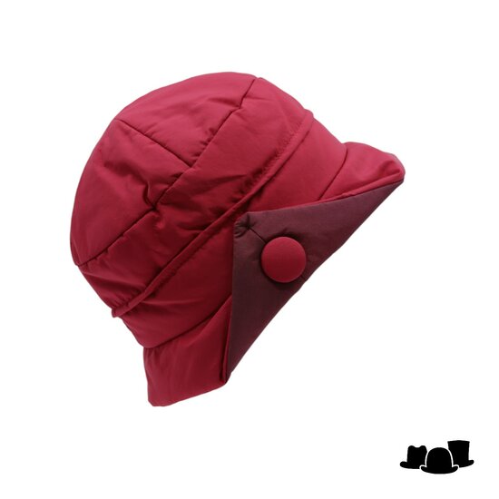 panizza cloche regenhoed knop 2 tone rood