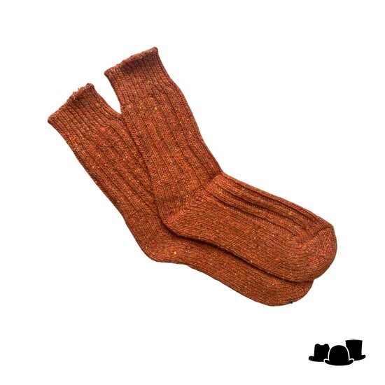 calzini cosner socks wolmix orange