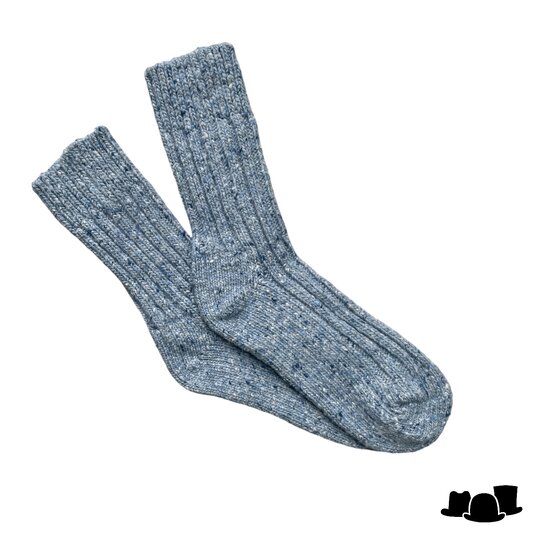 calzini cosner socks wolmix light blue