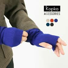 kopka armwarmers wol pebble