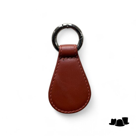 jos van dijck magnetisch hoeden clip leder cognac