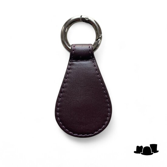 jos van dijck magnetisch hoeden clip leder bordeaux