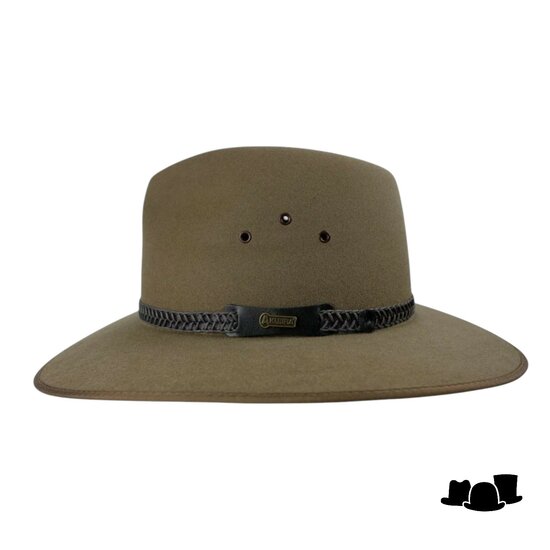 akubra outdoor hoed tablelands haarvilt sorrel tan