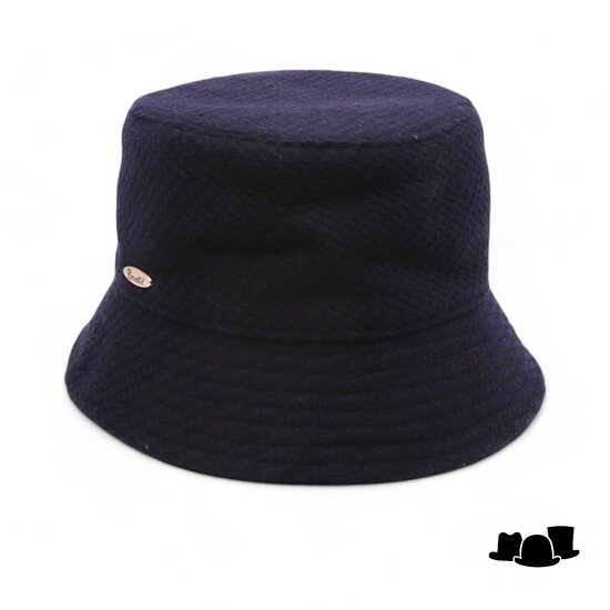 bronte bucket amara wol navy and black