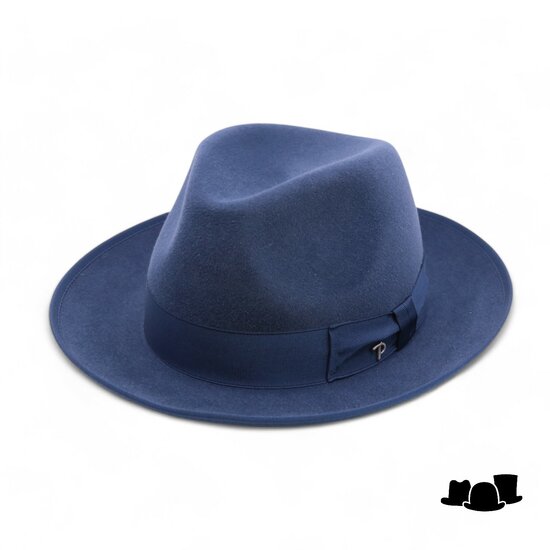 panizza fedora modena 03 premium haarvilt jeans blauw