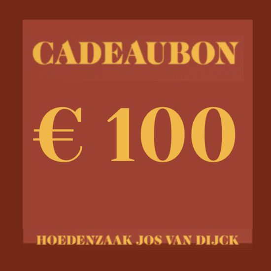 Cadeaubon  twv &euro;100