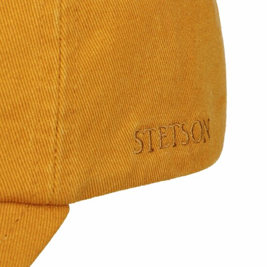 stetson rector cotton baseball cap mustard