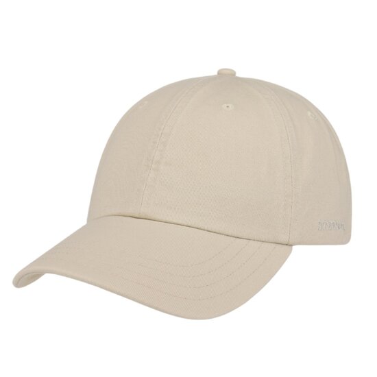 stetson rector cotton baseball cap cream