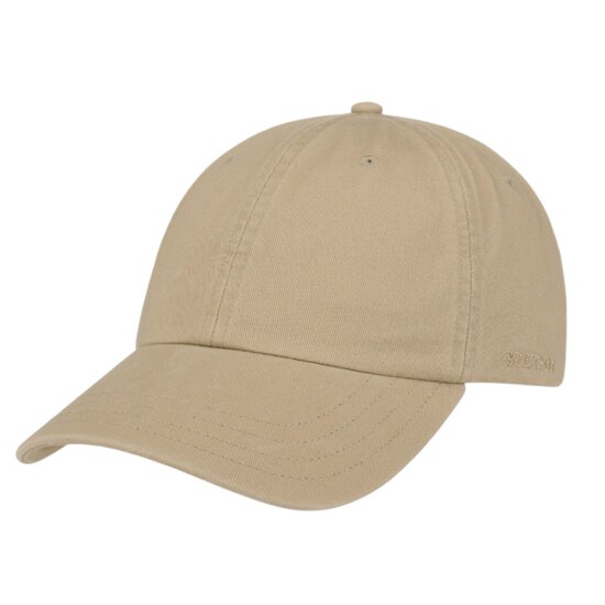 stetson rector cotton baseball cap natural