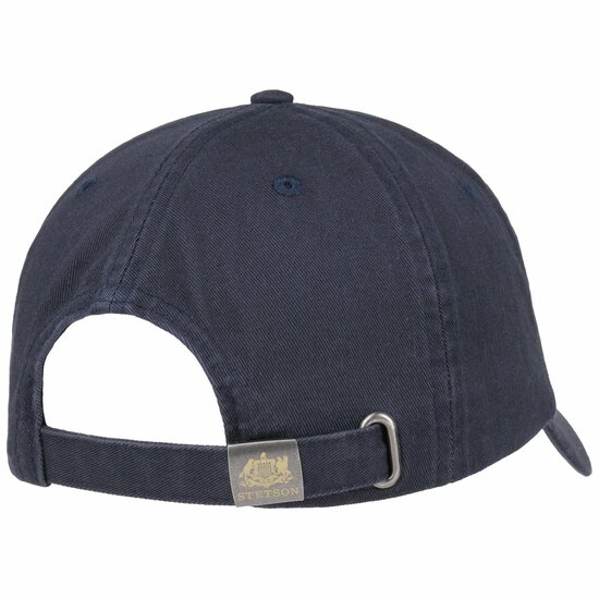 stetson rector cotton baseball cap navy