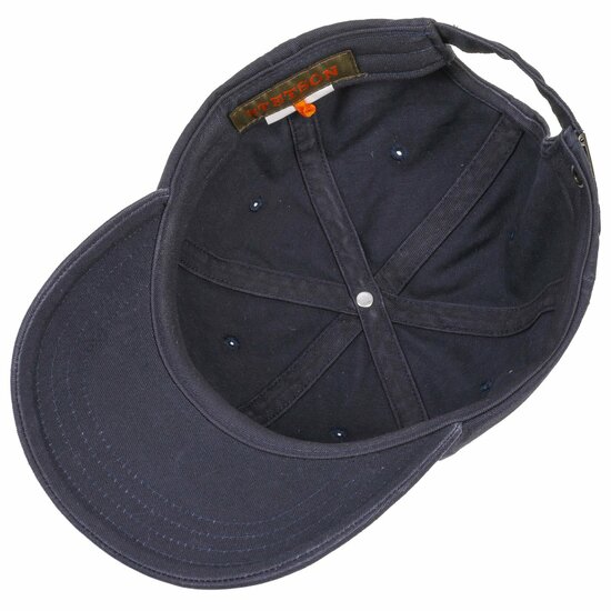 stetson rector cotton baseball cap navy