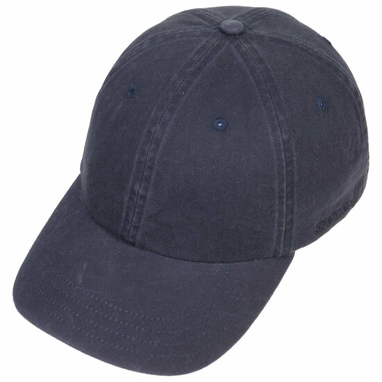 stetson rector cotton baseball cap navy