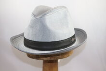 Wigens Trilby Waxed Cotton Regenhoed Grijs