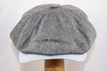 Wig&eacute;ns Newsboy Classic Cap Grey Denim