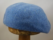 Seeberger Toque Wollen Baret  Indigo blue