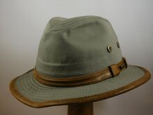 hatland fedora rayburn outdoor cotton olive