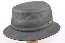 Hatland Sefton Leather Bucket BLACK