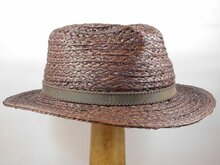 Hatland Obama Organic Raffia BROWN