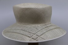 WEBA Hats Gelegenheidshoed Sisal Sinamay WIT IVORY