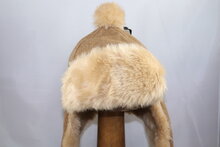 Laimbock Piloten cap faux fur Camel