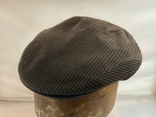 Derby Sport Flat Cap Corduroy Deerskin Taupe