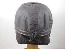 Wigens Baseballcap Wax met oorkleppen Donkerbruin