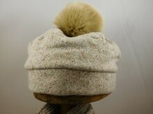 Frasconi Muts Beige Spikkel Pompom