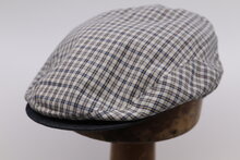 Derby Sport Flat Cap ruit met jeans contrast