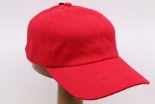 Katoenen Baseball Cap ROOD