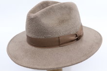 Tesi fedora hazenhaar velour taupe