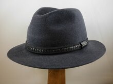 Stetson Traveller Furfelt Outdoorhoed Grijs Blauw