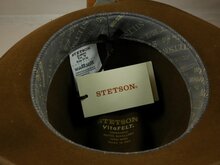 Stetson Fedora Traveller Vitafelt Vermont Camel