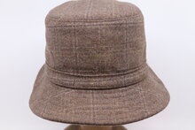 Seeberger Buckethat Geruit Nutria