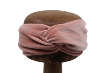 jos van dijck hoofdband velvet cotton candy pink